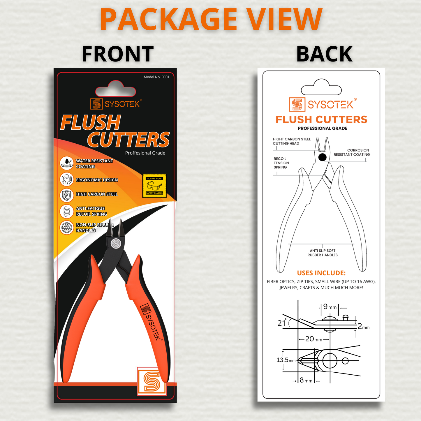 Sysotek Flush Cutters