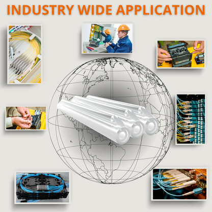 Sysotek Fiber Optic Fusion Splice Sleeves - 500pcs