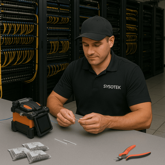 Sysotek Fiber Optic Fusion Splice Sleeves - 500pcs