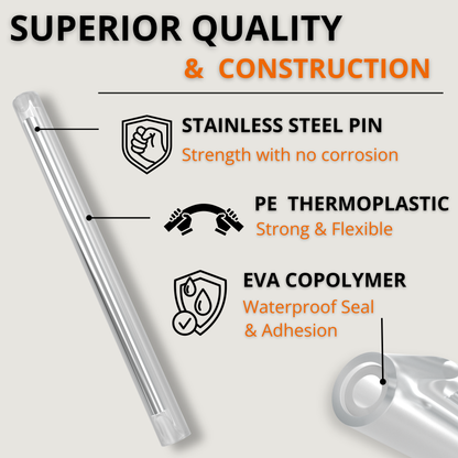 Sysotek Fiber Optic Fusion Splice Sleeves - 500pcs